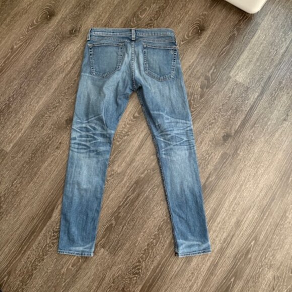 Rag & Bone Dre Perry Blue Jeans Size 27 - Picture 6 of 7